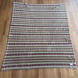 Ralph Lauren Home Southwestern Brushed Blanket Throw – Neutral Tones